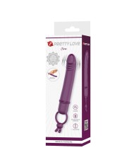 PRETTY LOVE CORA VIBRADOR FORMA PENE CON ANILLO DE SUJECION