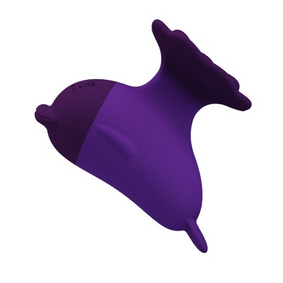 PRETTY LOVE DOLPHIN MINI VIBRADOR CON SUJECION