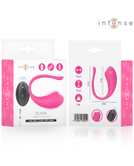 INTENSE OLIVIA HUEVO VIBRADOR ROSA CONTROL REMOTO