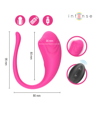 INTENSE OLIVIA HUEVO VIBRADOR ROSA CONTROL REMOTO