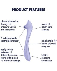 SATISFYER EASY LOVER VIBRADOR ESTIMULADOR AIR PULSE