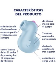 SATISFYER SEA PONY VIBRADOR ESTIMULADOR AIR PULSE