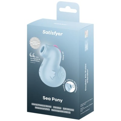 SATISFYER SEA PONY VIBRADOR ESTIMULADOR AIR PULSE