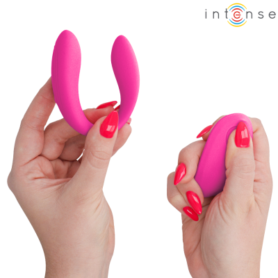 INTENSE NORA ESTIMULADOR DE PINZA CON VIBRACION ROSA