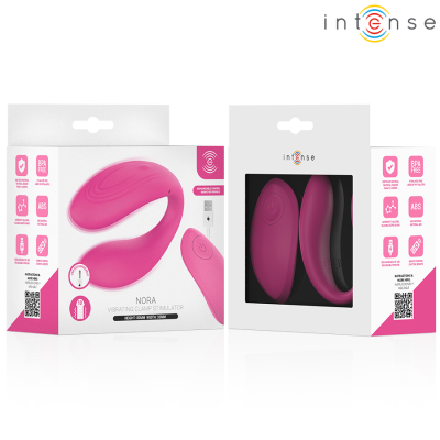 INTENSE NORA ESTIMULADOR DE PINZA CON VIBRACION ROSA