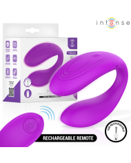 INTENSE NORA ESTIMULADOR DE PINZA CON VIBRACION MORADO
