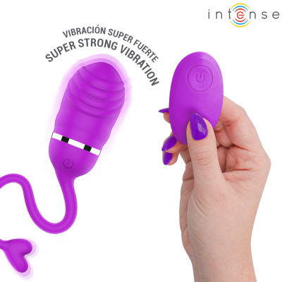 INTENSE SOOKIE HUEVO VIBRADOR CON CONTROL REMOTO MORADO