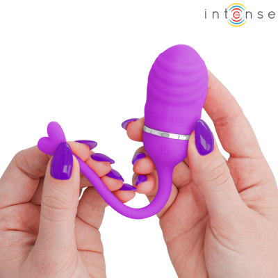 INTENSE SOOKIE HUEVO VIBRADOR CON CONTROL REMOTO MORADO