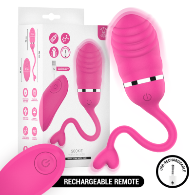 INTENSE SOOKIE HUEVO VIBRADOR CON CONTROL REMOTO ROSA