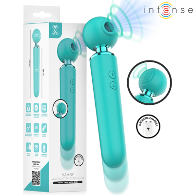 INTENSE HAMBY ESTIMULADOR MULTIFUNCION CON SUCCION Y VIBRACION