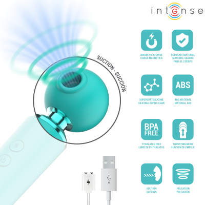 INTENSE HAMBY ESTIMULADOR MULTIFUNCION CON SUCCION Y VIBRACION
