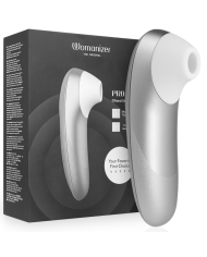 WOMANIZER PRO VIBRANT ESTIMULADOR DE CLITORIS GRIS PLATA