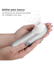 WOMANIZER PRO VIBRANT ESTIMULADOR DE CLITORIS GRIS PLATA
