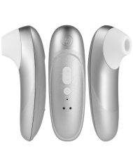 WOMANIZER PRO VIBRANT ESTIMULADOR DE CLITORIS GRIS PLATA