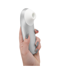 WOMANIZER PRO VIBRANT ESTIMULADOR DE CLITORIS GRIS PLATA