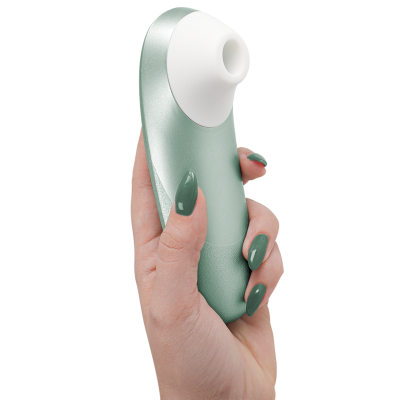 WOMANIZER PRO VIBRANT ESTIMULADOR DE CLITORIS VERDE SALVIA