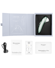 WOMANIZER PRO VIBRANT ESTIMULADOR DE CLITORIS VERDE SALVIA