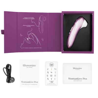 WOMANIZER PRO VIBRANT ESTIMULADOR DE CLITORIS LILA