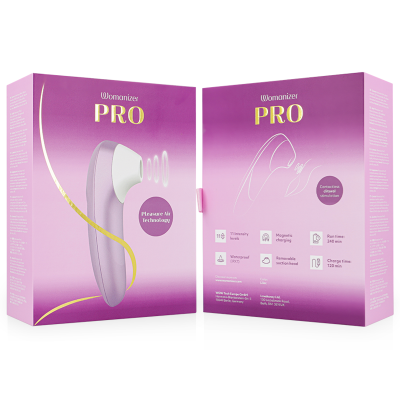 WOMANIZER PRO VIBRANT ESTIMULADOR DE CLITORIS LILA