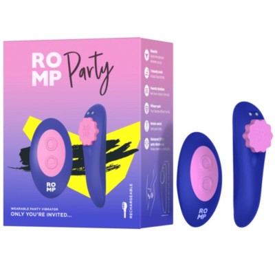 ROMP PARTY PANTIE MAGNETICO VIBRADOR SILICONA CONTROL REMOTO