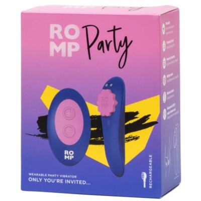 ROMP PARTY PANTIE MAGNETICO VIBRADOR SILICONA CONTROL REMOTO