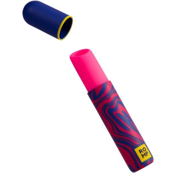 ROMP LIPSTICK ESTIMULADOR DE CLITORIS PINTALABIOS 7 NIVELES