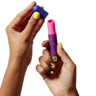 ROMP LIPSTICK ESTIMULADOR DE CLITORIS PINTALABIOS 7 NIVELES