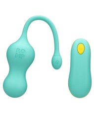 ROMP CELLO HUEVO VIBRADOR MULTIFUNCION TURQUESA CONTROL REMOTO