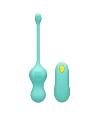 ROMP CELLO HUEVO VIBRADOR MULTIFUNCION TURQUESA CONTROL REMOTO