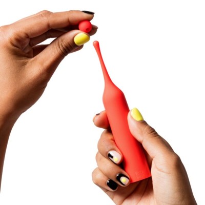 ROMP POP ESTIMULADOR DE CLITORIS ALTA FRECUENCIA ROJO