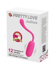 PRETTY LOVE SMART JULIUS HUEVO VIBRADOR