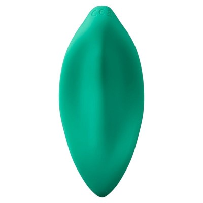 ROMP WAVE VIBRADOR ESTIMULADOR DE CLITORIS FORMA ERGONOMICA VERDE AGUA