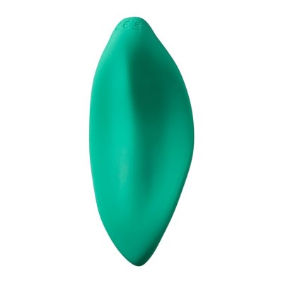 ROMP WAVE VIBRADOR ESTIMULADOR DE CLITORIS FORMA ERGONOMICA VERDE AGUA