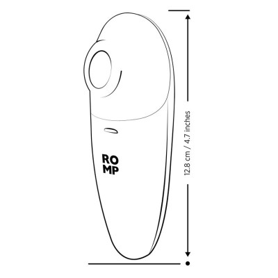 ROMP SWITCH X ESTIMULADOR DE CLITORIS 6 NIVELES NARANJA