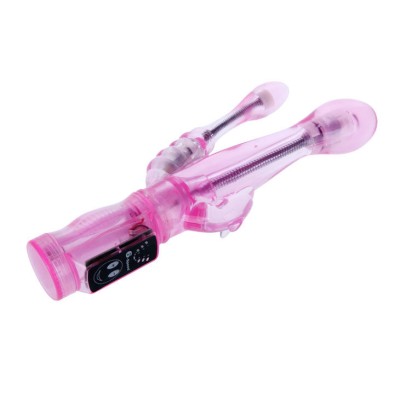 BAILE VIBRADOR FLEXIBLE CON ESTIMULADOR ANAL