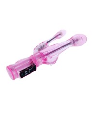 BAILE VIBRADOR FLEXIBLE CON ESTIMULADOR ANAL