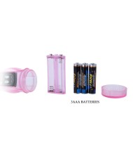 BAILE VIBRADOR FLEXIBLE CON ESTIMULADOR ANAL
