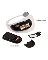BAILE TANGA CON VIBRADOR CON CONTROL REMOTO LILA