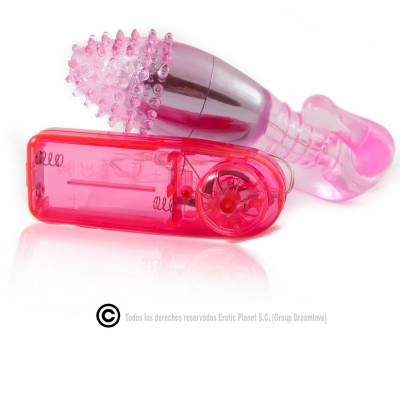 BAILE ESTIMULADOR VAGINAL Y ANAL CON VIBRACION