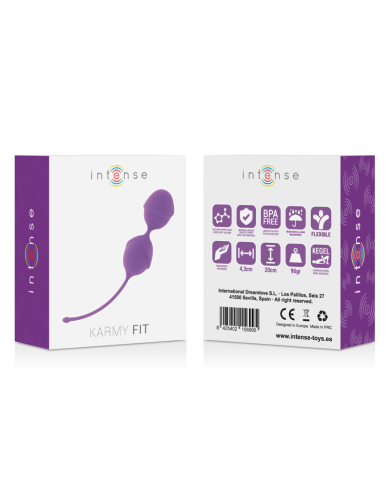 INTENSE KARMY FIT KEGEL SILICONE LILA INTENSE KARMY FIT KEGEL SILICONE LILA
