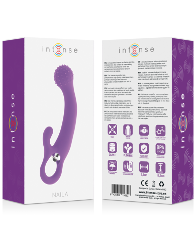 INTENSE NAILA VIBRATING SILICONE LILA INTENSE NAILA VIBRATING SILICONE LILA