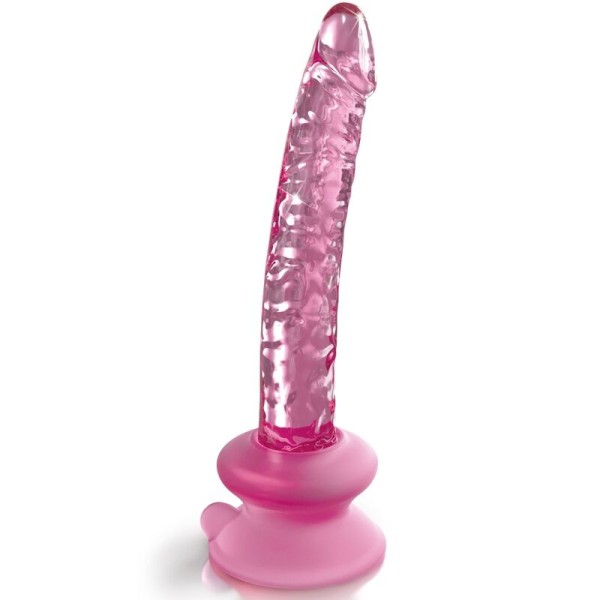 ICICLES N 86 DILDO VIDRIO CON VENTOSA
