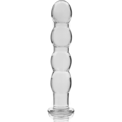 NEBULA SERIES BY IBIZA MODELO 10 DILDO CRISTAL TRANSPARENTE 165 CM O 35 CM