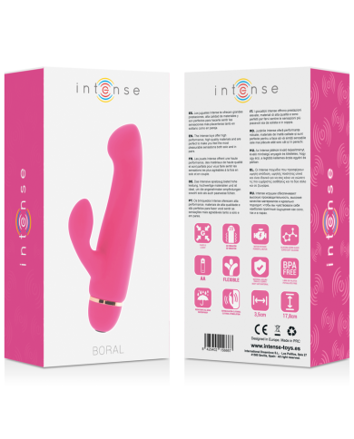 INTENSE BORAL 20 SPEEDS SILICONE ROSA INTENSE BORAL 20 SPEEDS SILICONE ROSA