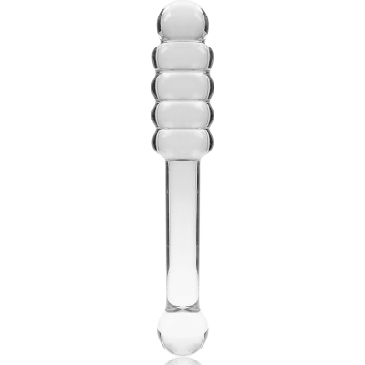 NEBULA SERIES BY IBIZA MODELO 20 DILDO CRISTAL TRANSPARENTE 205 CM O 3 CM