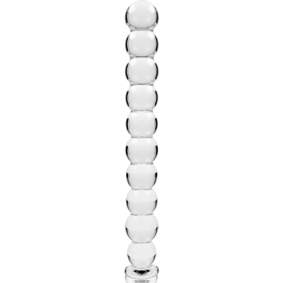 NEBULA SERIES BY IBIZA MODELO 22 DILDO CRISTAL TRANSPARENTE 215 CM O 25 CM