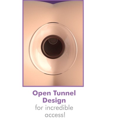 PLUG ANAL DE CRISTAL ERGONOMICO PARA ESTIMULACION ANAL