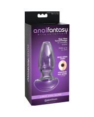 ANAL FANTASY ELITE COLLECTION PLUG ANAL DE CRISTAL ERGONOMICO IMPERMEABLE