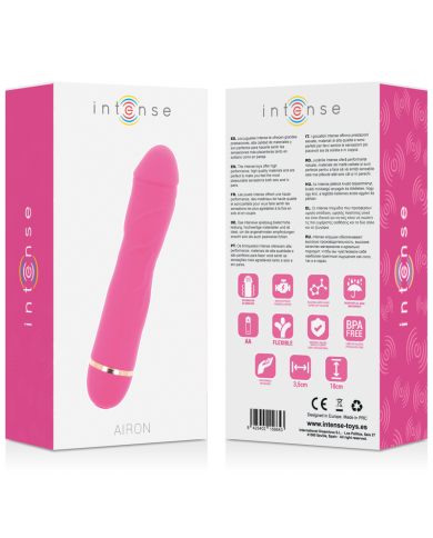 INTENSE AIRON 20 SPEEDS SILICONE ROSA INTENSE AIRON 20 SPEEDS SILICONE ROSA