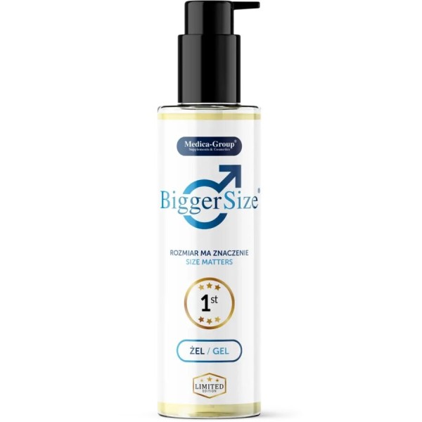 MEDICA GROUP BIGGER SIZE GEL INTIMO PARA HOMBRE 150 ML